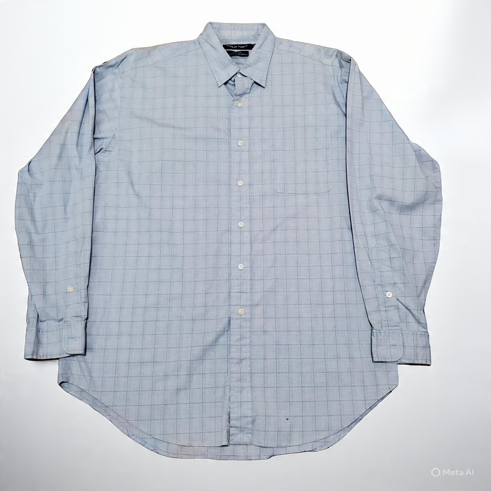 Polo Golf Ralph Lauren mens large checkered lofting buttondown pocket shirt